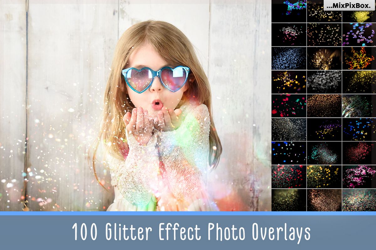 Glitter Effect Photoshop Overlays example image 1