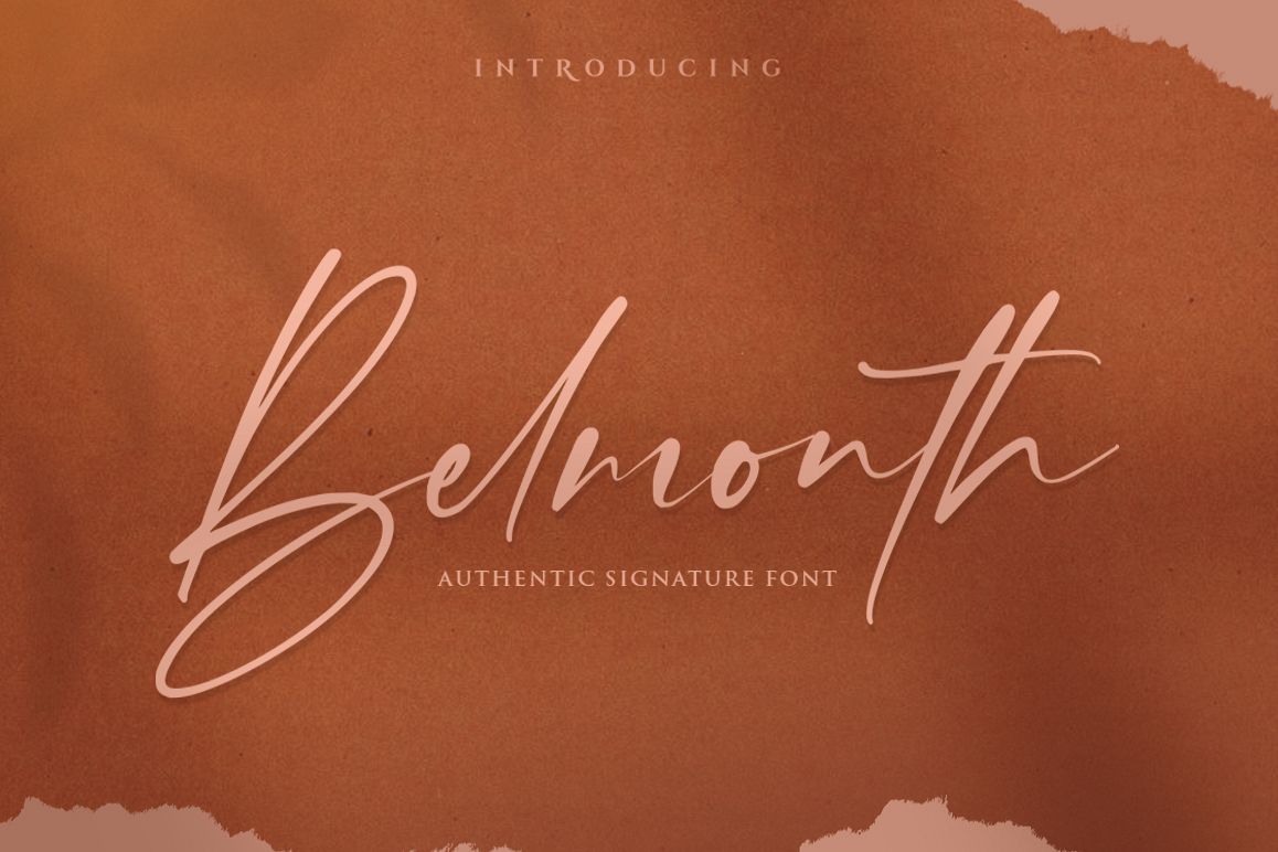 Belmonth / Luxury Script example image 1