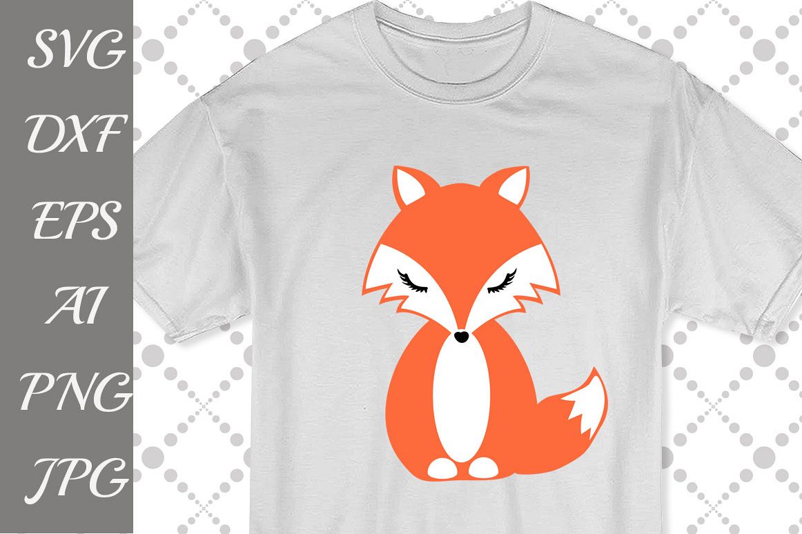 CUTE FOX SVG example image 1
