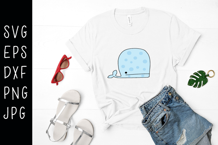 Whale SVG example image 1