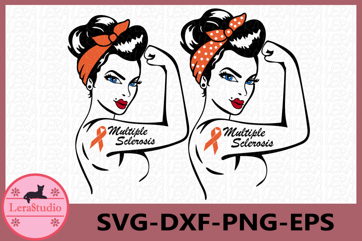 Download Multiple Sclerosis SVG, Multiple Sclerosis Rosie SVG, Rosie (433030) | SVGs | Design Bundles