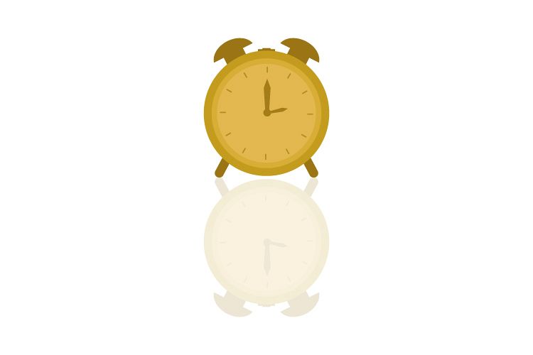 Alarm clock icon example image 1