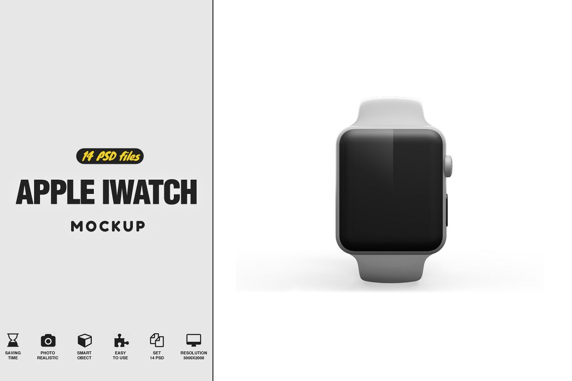 iWatch Mockup example image 1