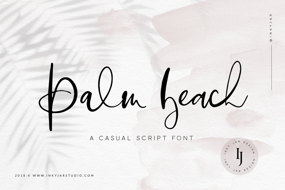 Palm Beach | Casual Script Font example image 1