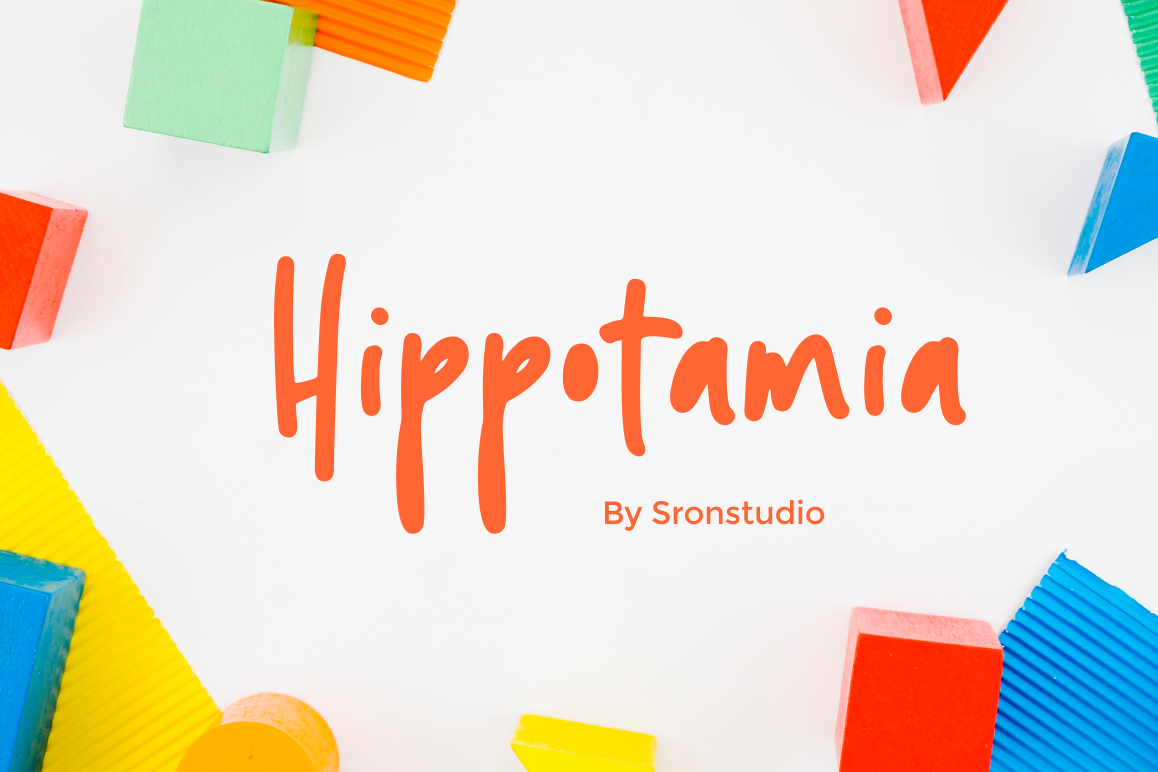 Hippotamia - Playful font example image 1