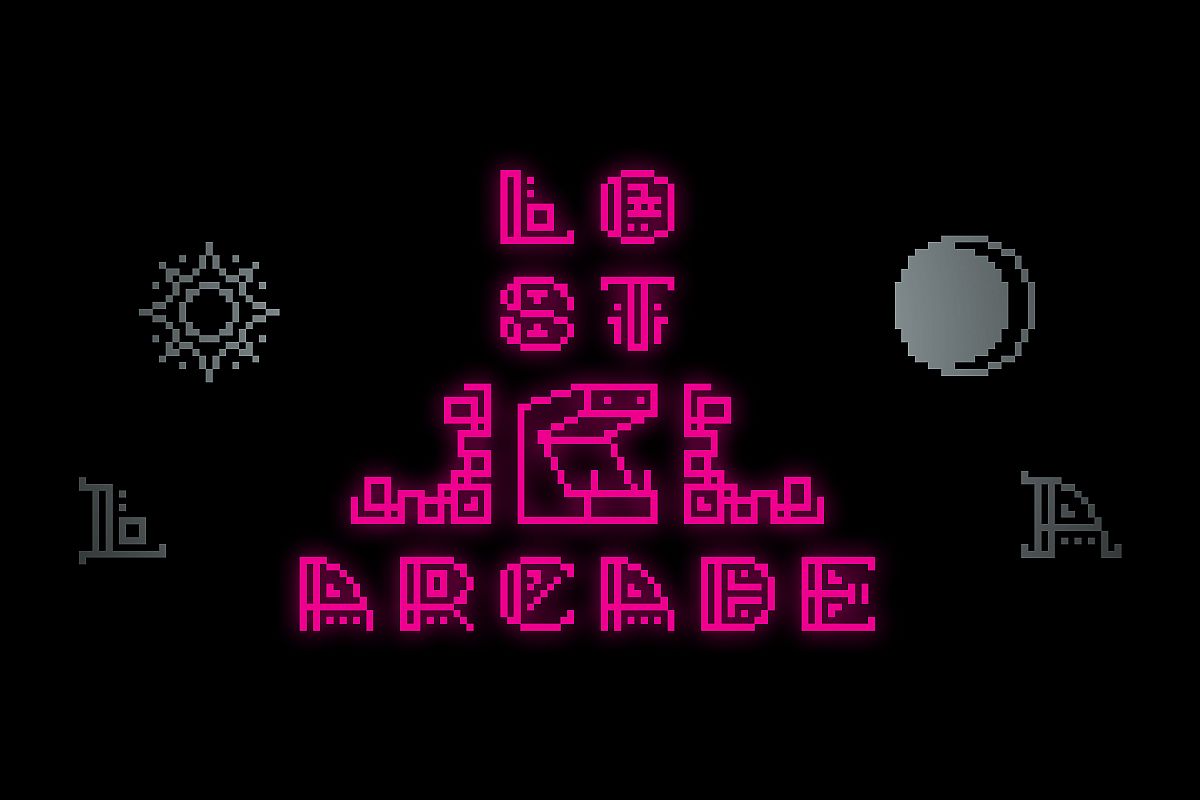 Lost Arcade Full Font Family example image 1