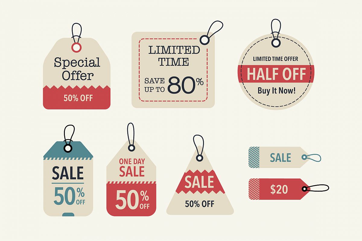 Bestseller Labels Badges example image 1