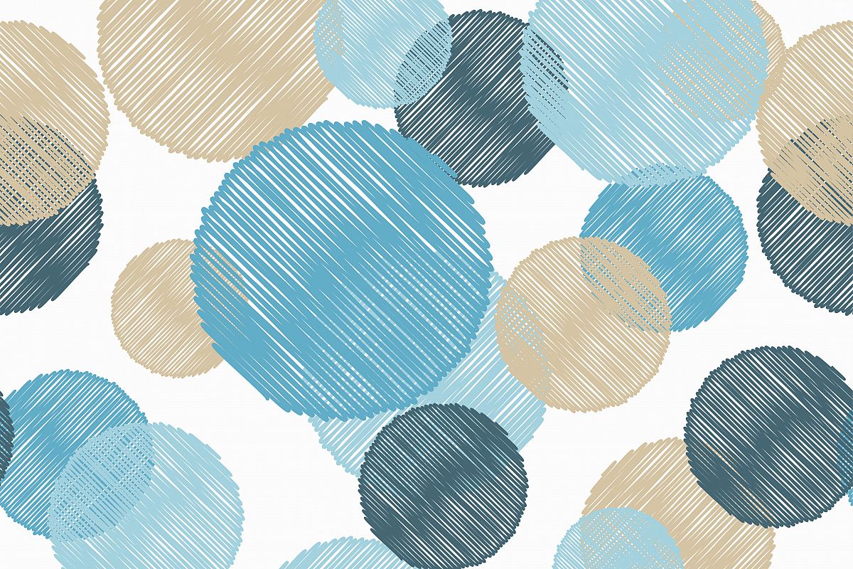 Polka dot seamless pattern. Vector illustration. example image 1