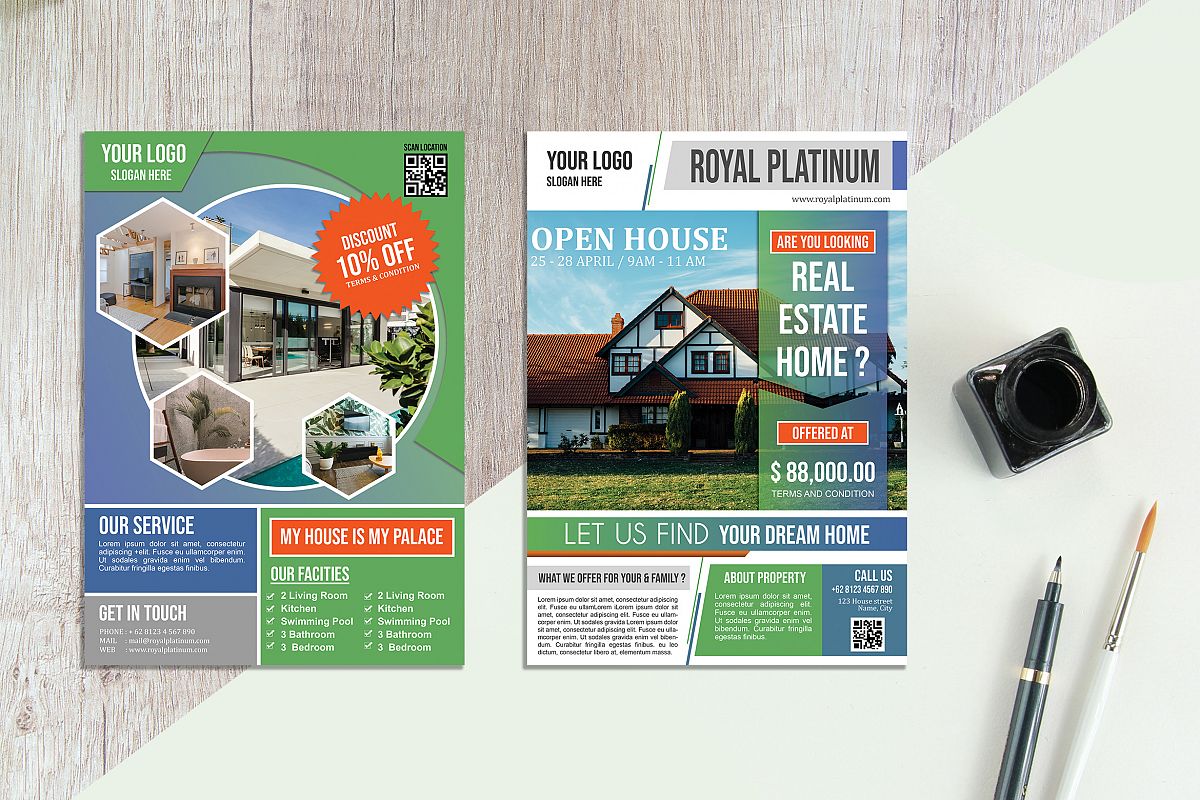 Real Estate Flyer vol.05 example image 1