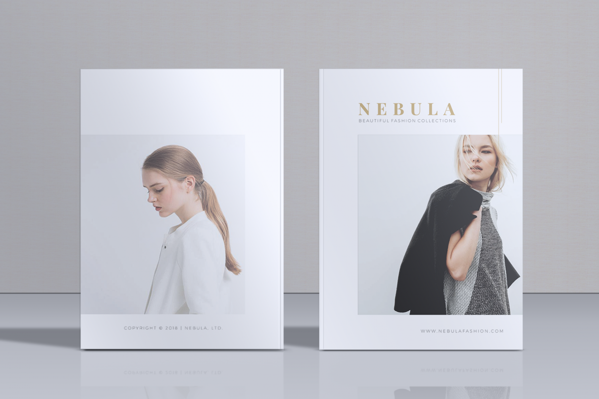 NEBULA Minimal Lookbook Magazine Styles example image 1