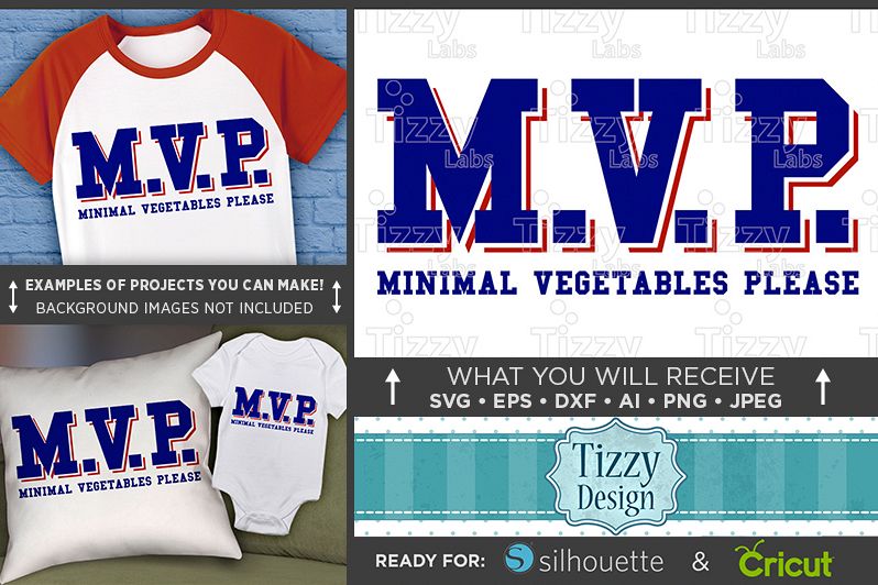 MVP Shirt SVG - MVP Minimal Vegetables Please Svg - 1026 example image 1