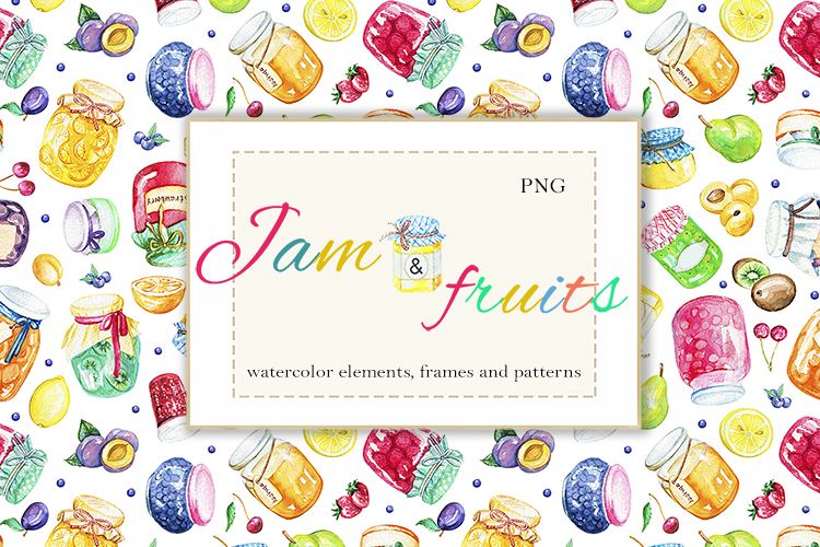 Jams & fruits example image 1