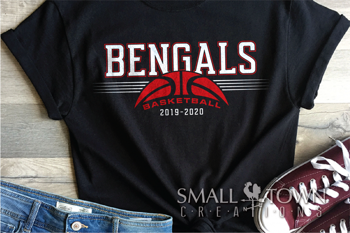 Bengal, Basketball, Sport, Team, Logo, PRINT, CUT, DESIGN example image 1