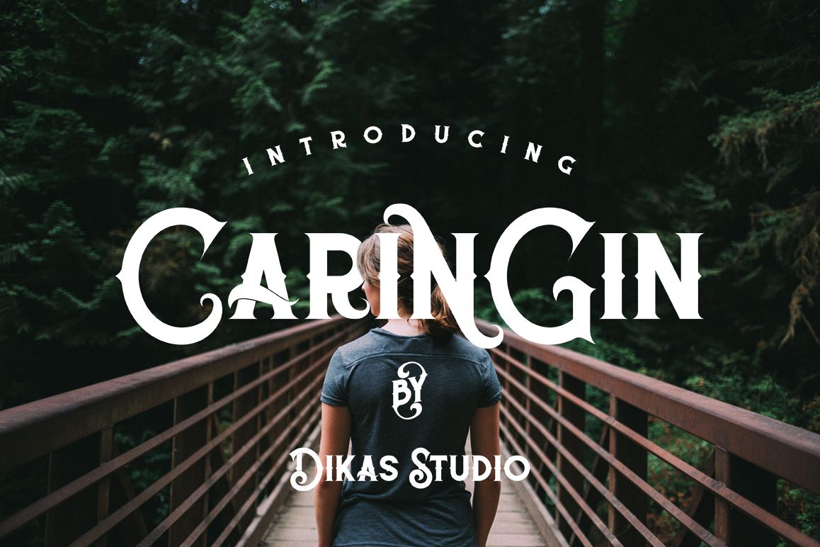 Caringin Typeface example image 1
