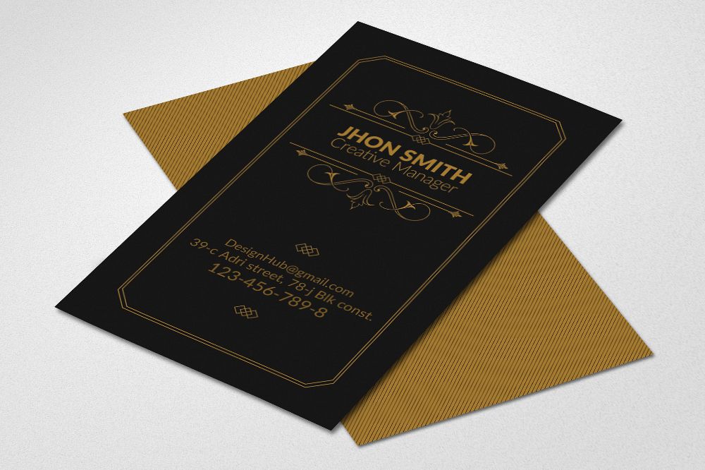 Vertical Business Cards example image 1
