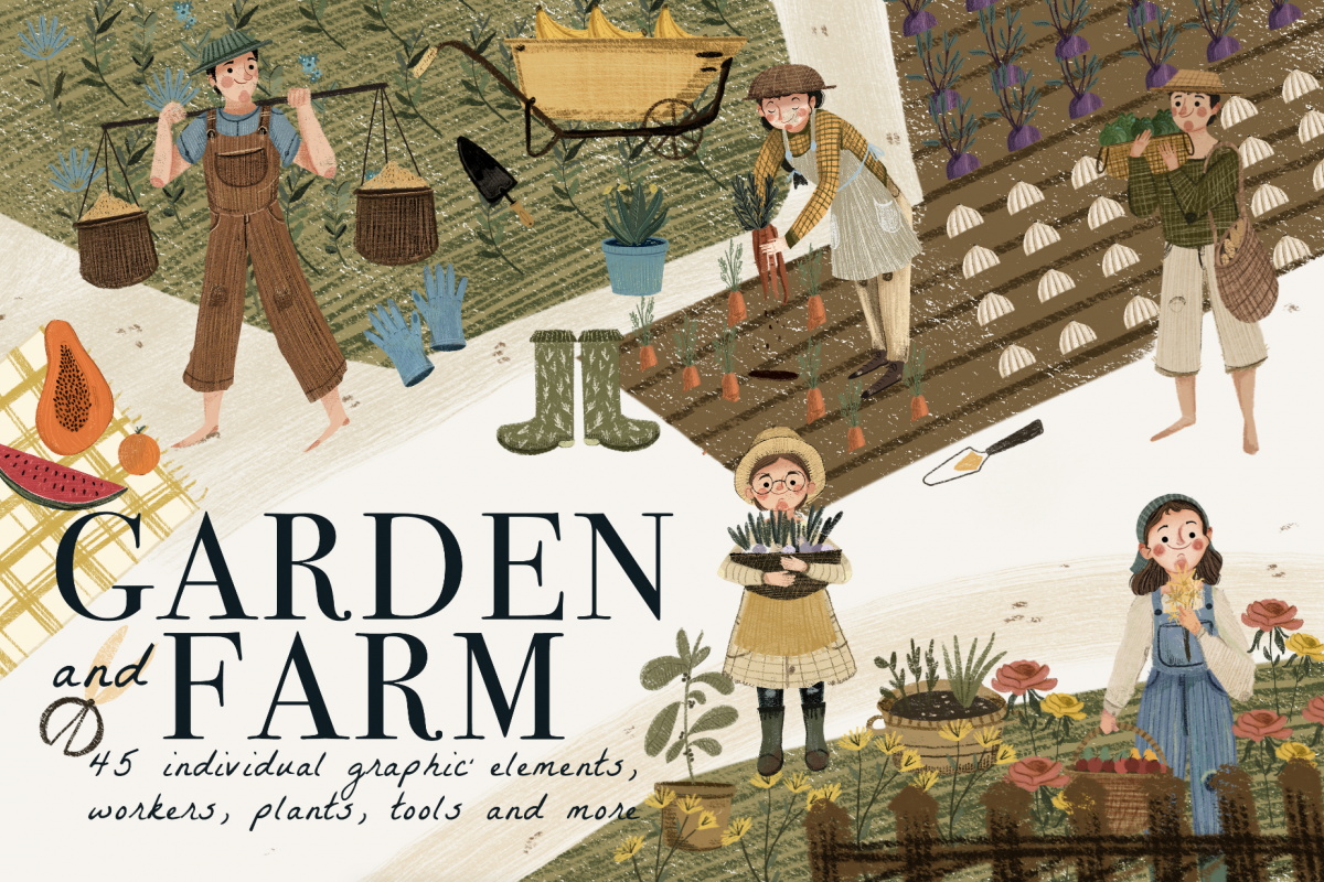 Garden and Farm Clip art example image 1