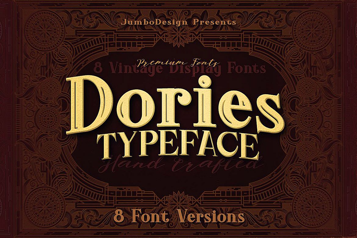 Dories - Display Font example image 1
