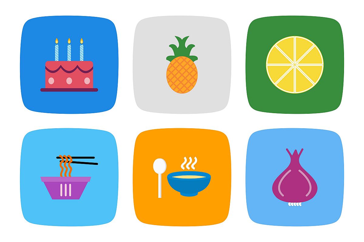 Set Of Food Icons example image 1