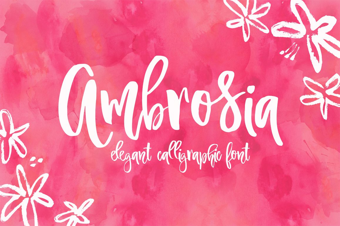 Ambrosia Script example image 1