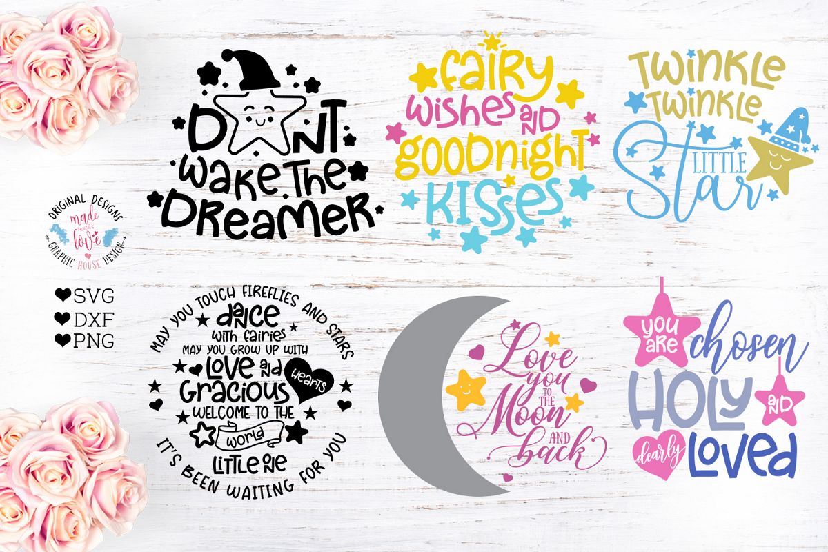 Nursery Quotes Mini Bundle example image 1