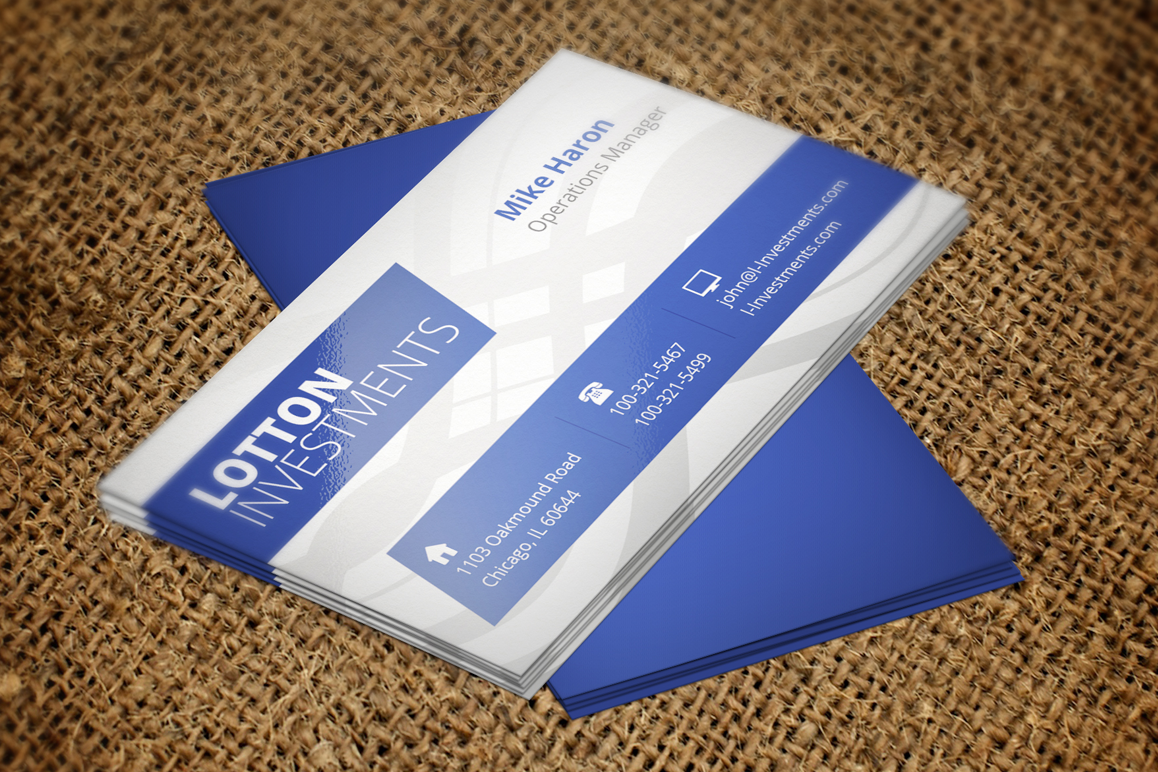 Creative Business Card 4 example image 1