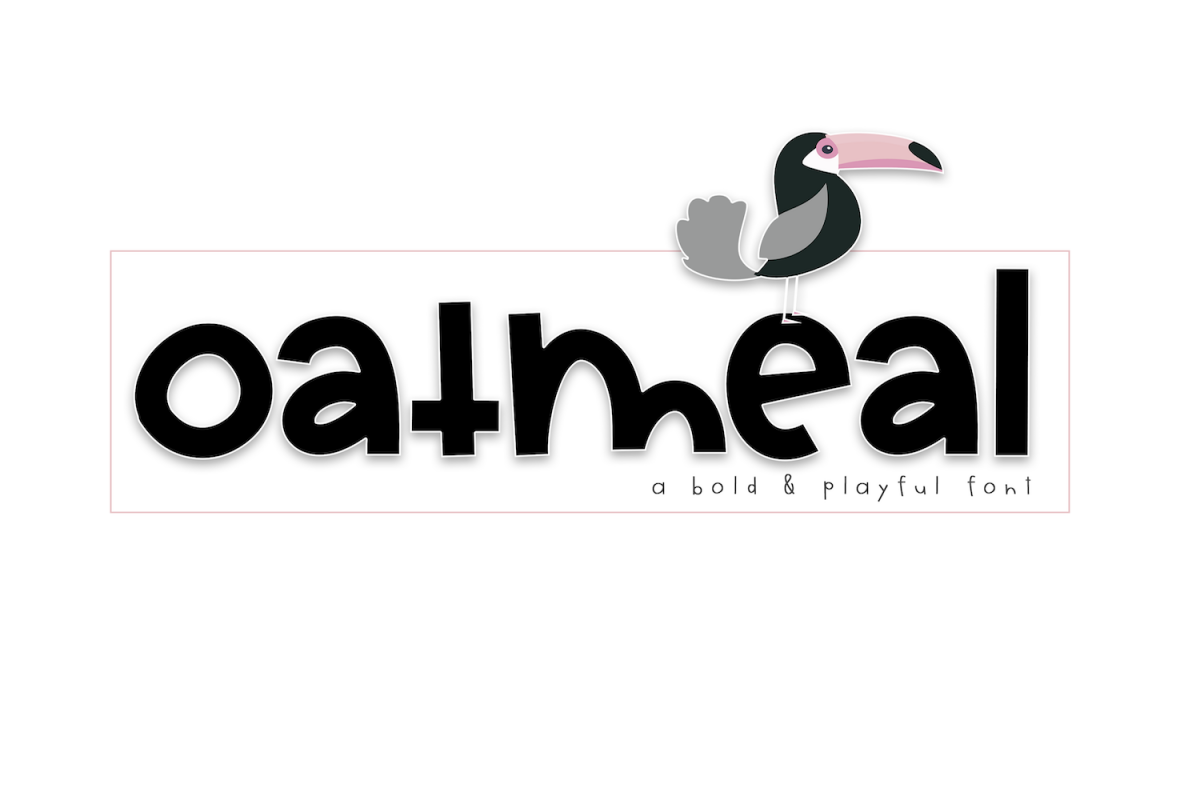 Oatmeal - A Bold Handwritten Font example image 1