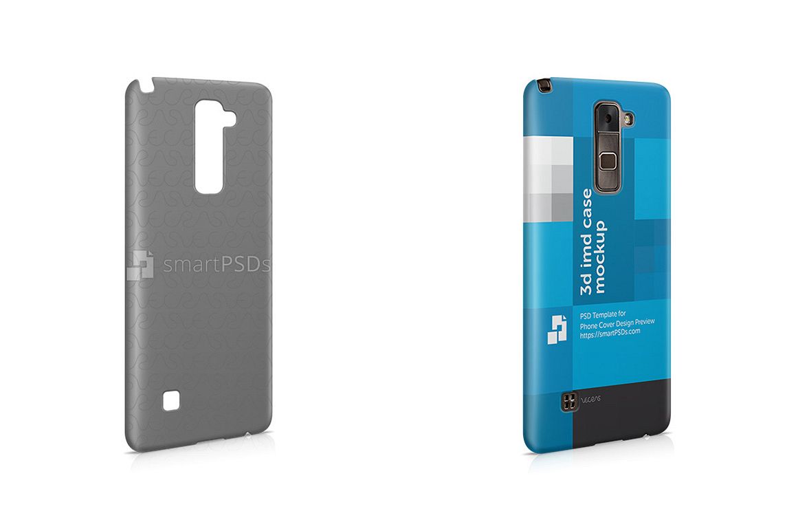 LG Stylus 2 3d IMD Mobile Case Design Mockup- Right View 2016 example image 1
