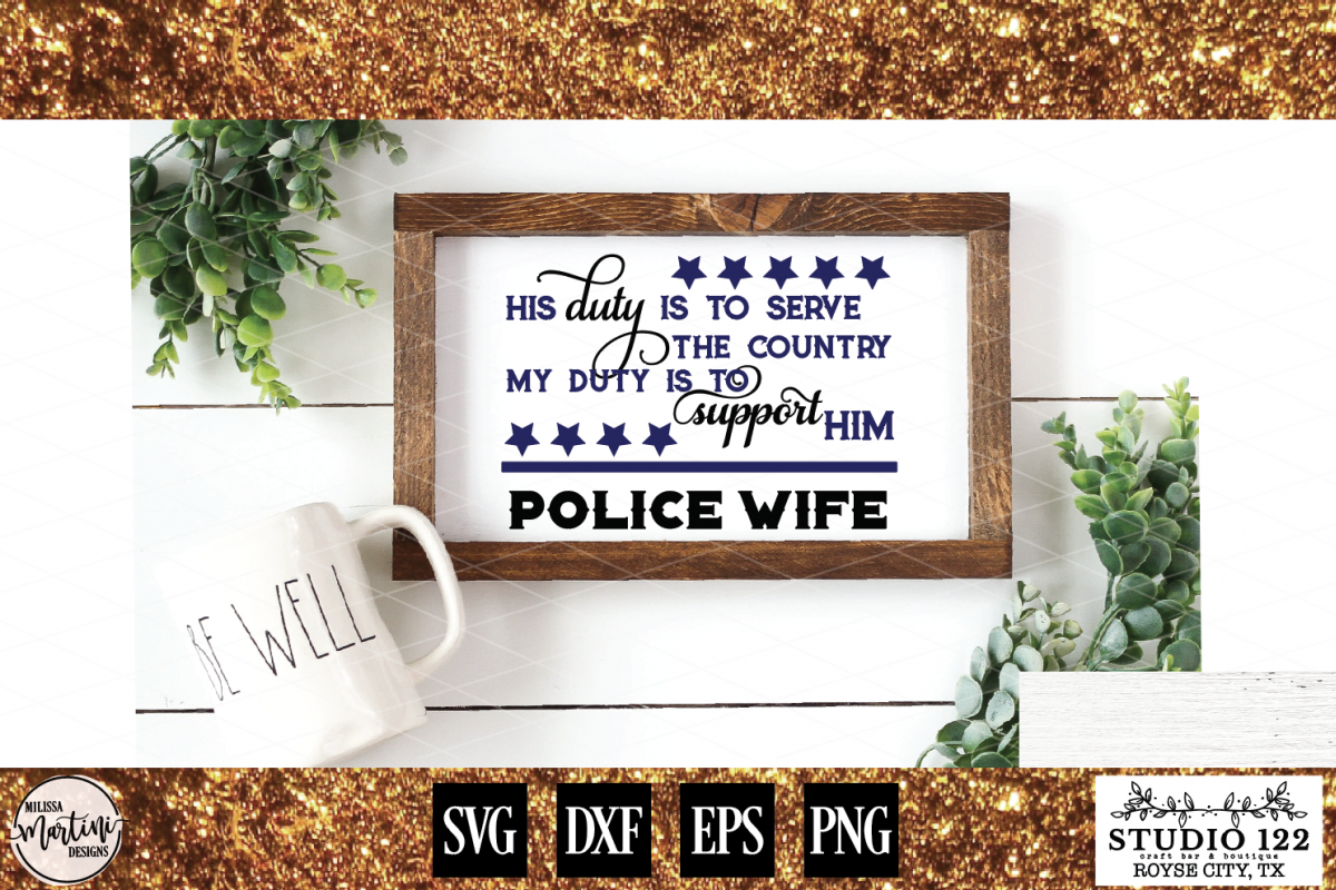 POLICE WIFE example image 1