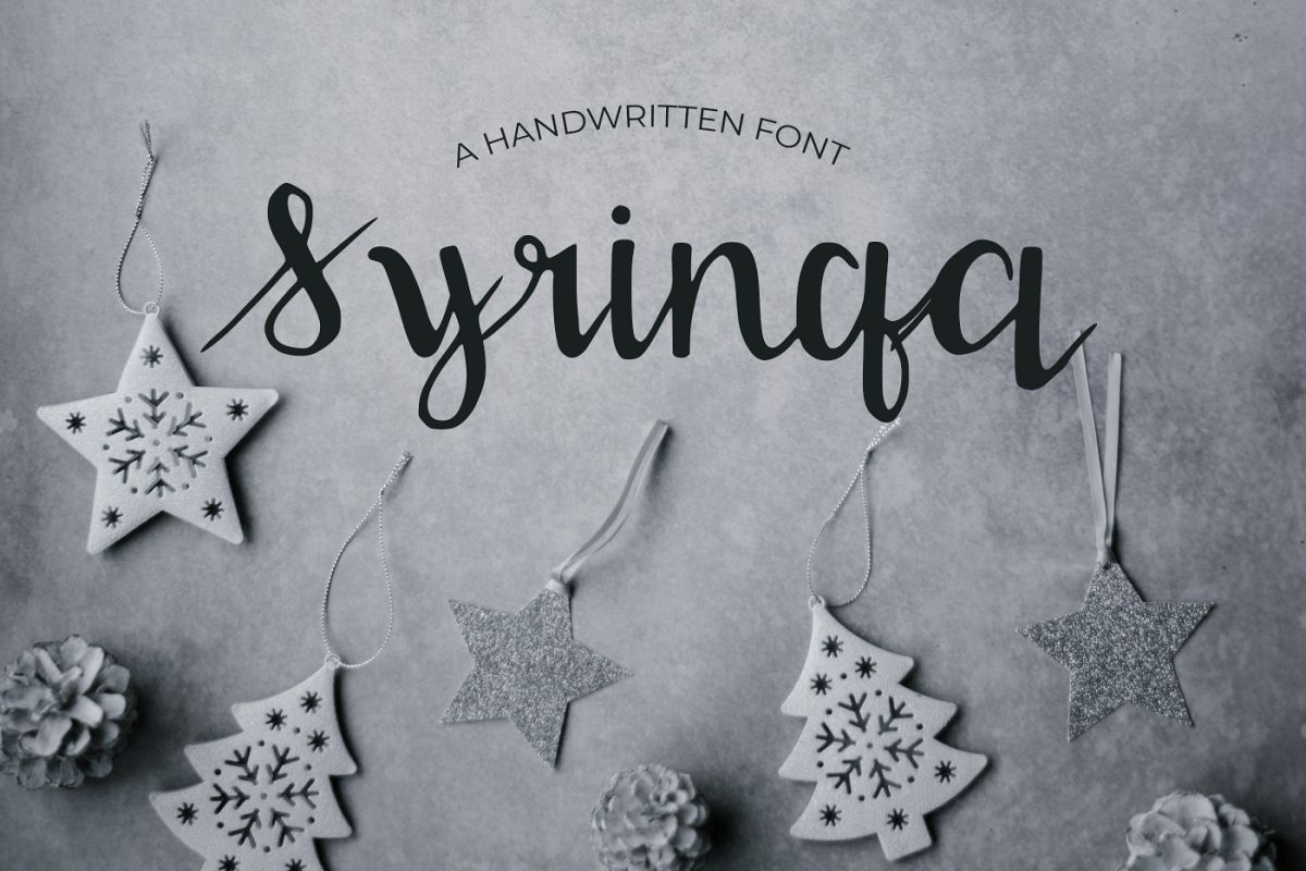 Syringa Font example image 1