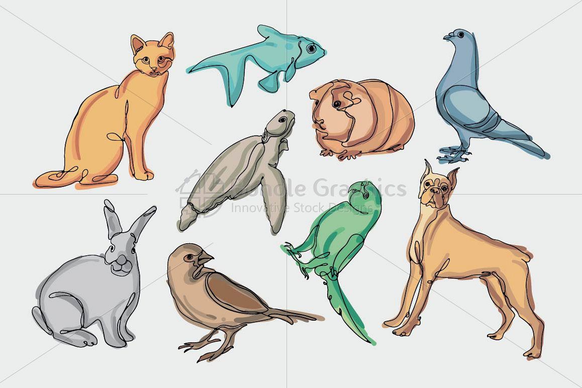 Animals & Birds Graphics example image 1