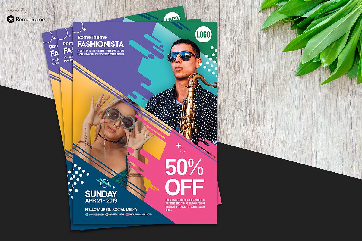 Fashion Modern Flyer vol. 09 example image 1