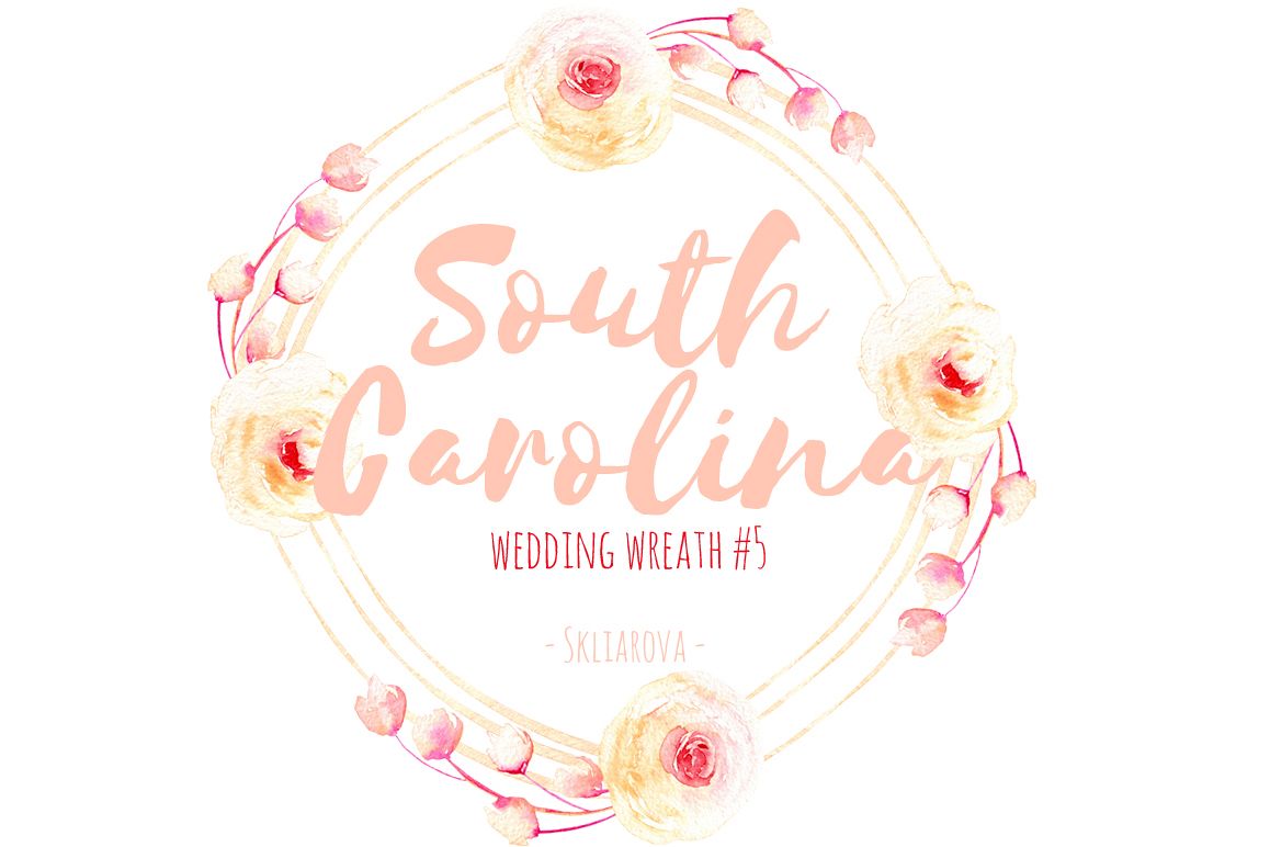South Carolina. Wreath #5 example image 1