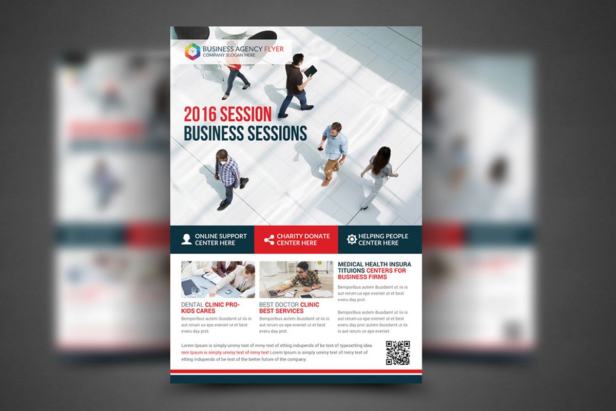 Business Agency Flyer Template example image 1