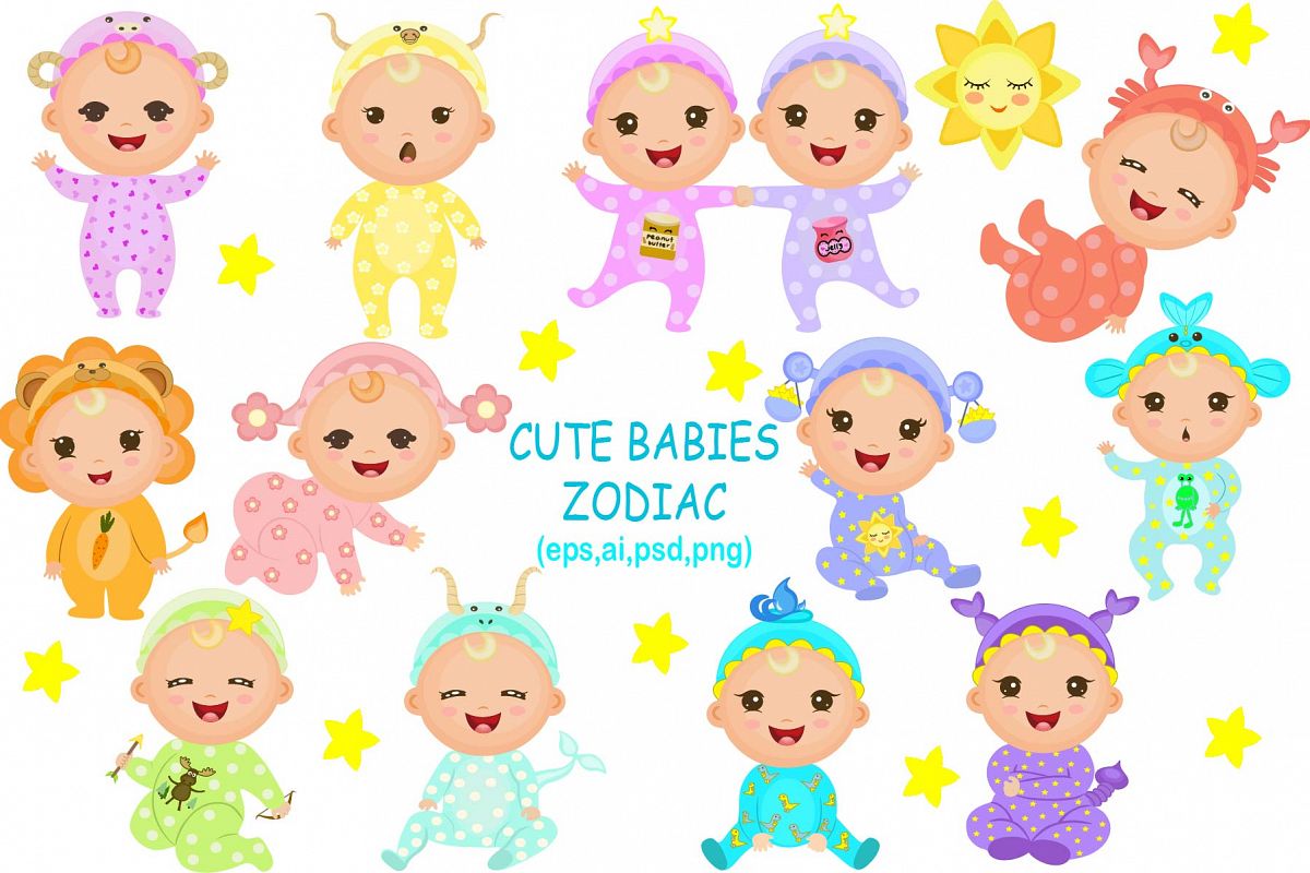 Cute Babies Zodiac example image 1