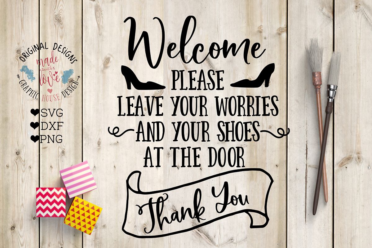 Download Welcome SVG - Home Decor Cut File (80374) | SVGs | Design ...