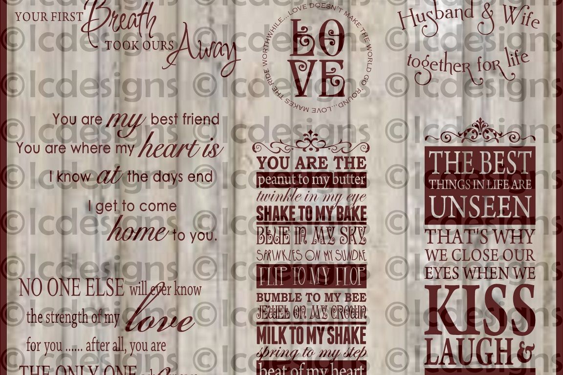LC001 - All About Love example image 1