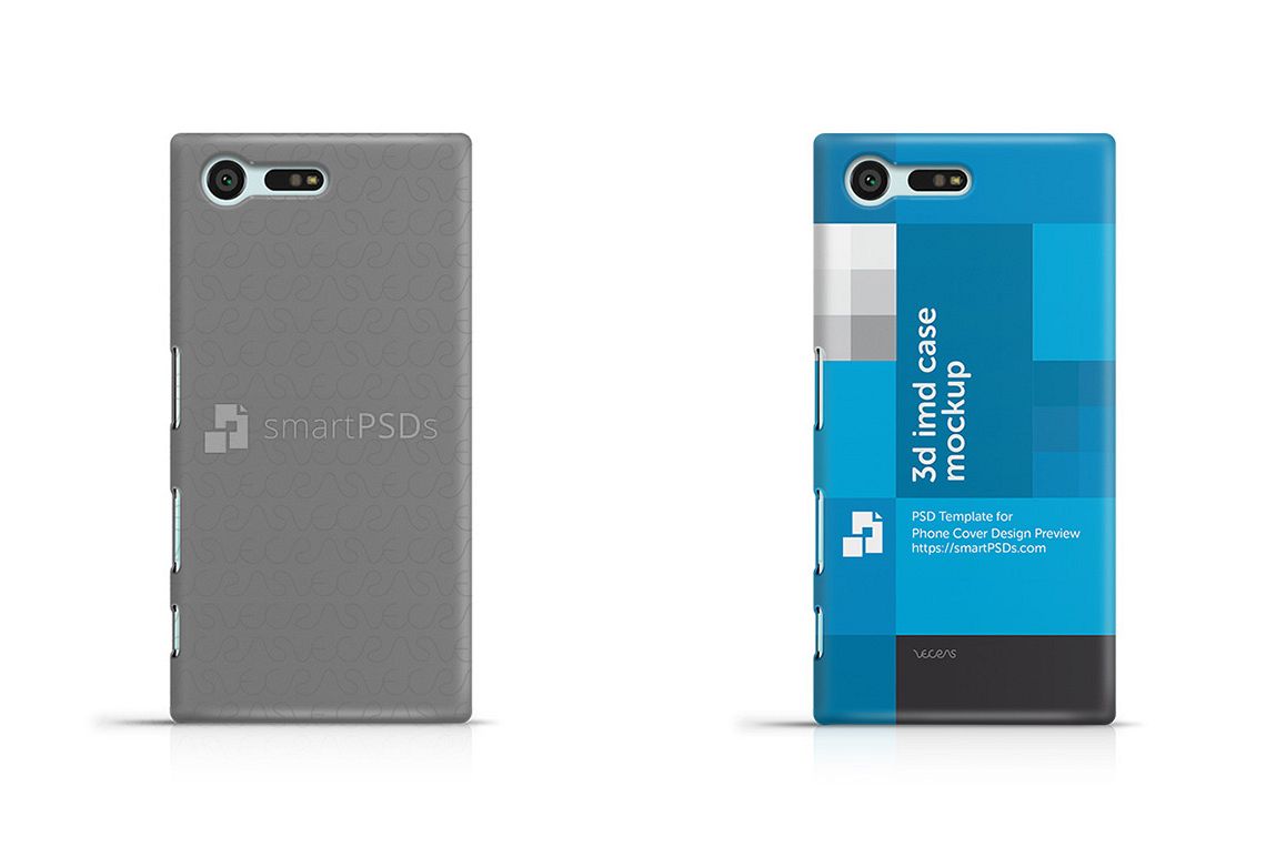 Sony Xperia X Compact 3d IMD Mobile Case Design Mockup 2016 example image 1