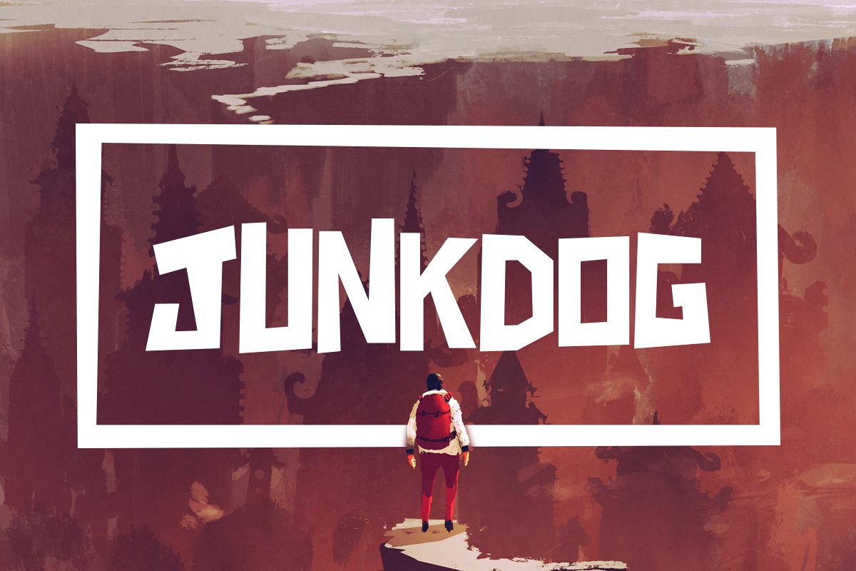 Junkdog Typeface example image 1