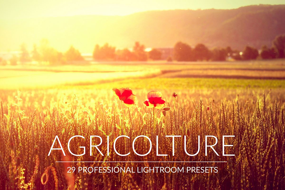 Agricolture Lr Presets example image 1