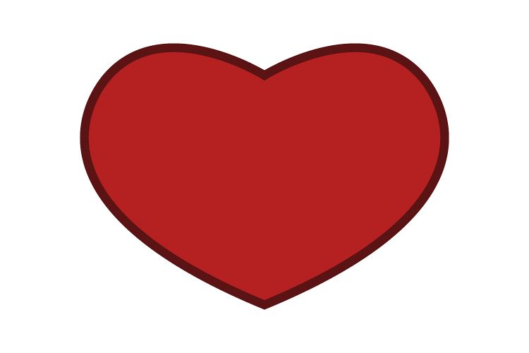 Heart icon example image 1