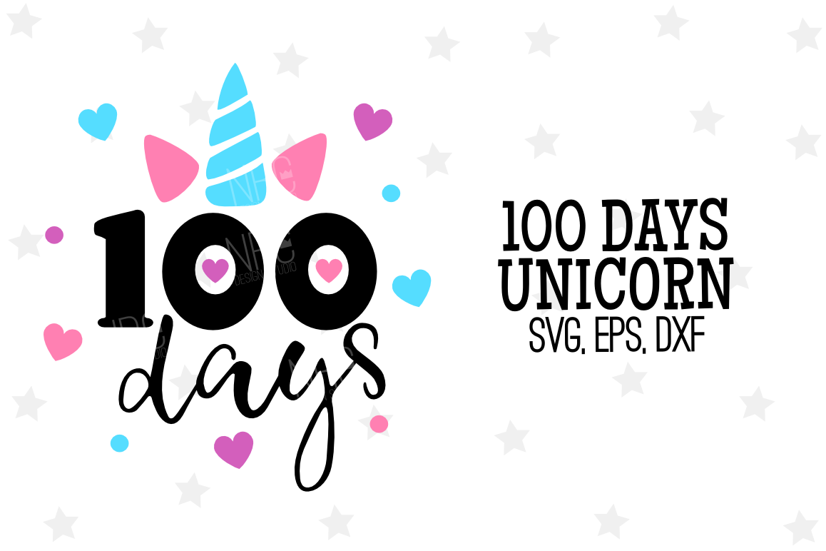 100-days-unicorn-svg-file-56864-svgs-design-bundles
