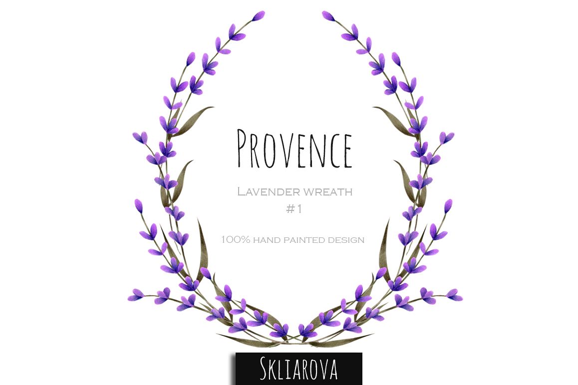 Provence. Lavender wreath #1 example image 1