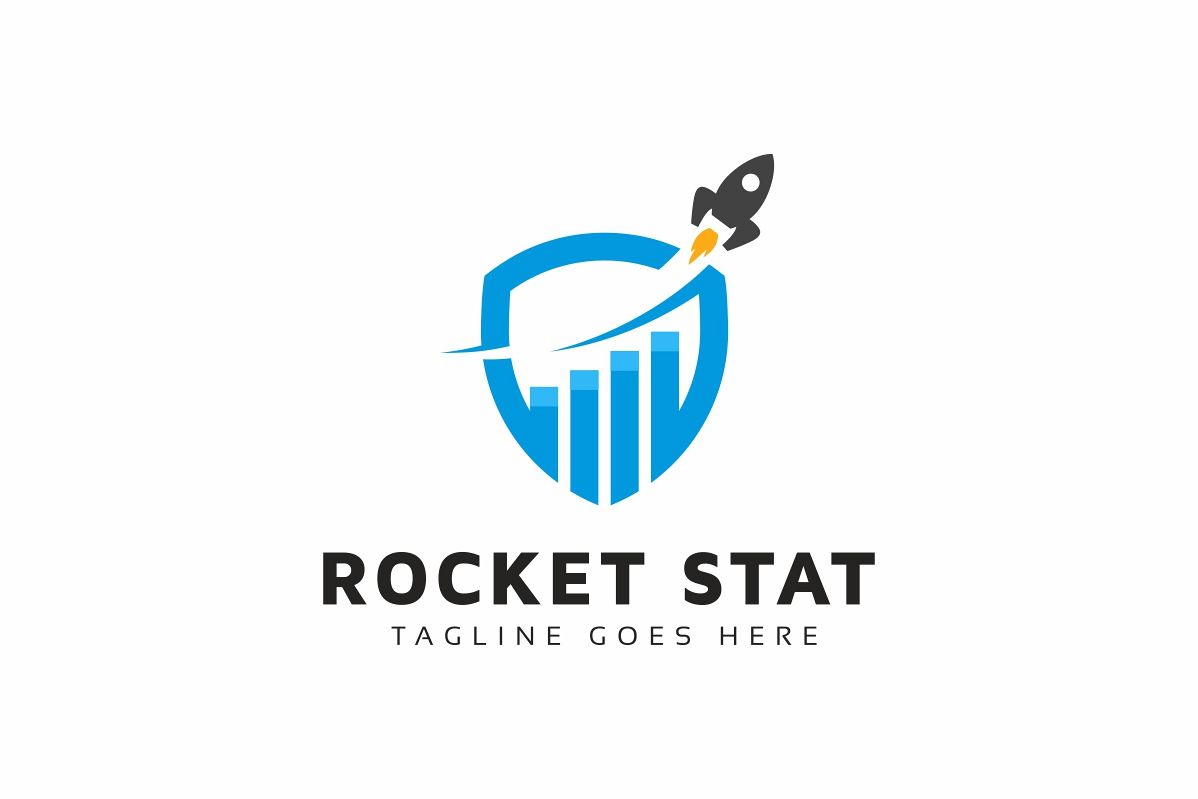 Rocket Stat Marketing Logo example image 1