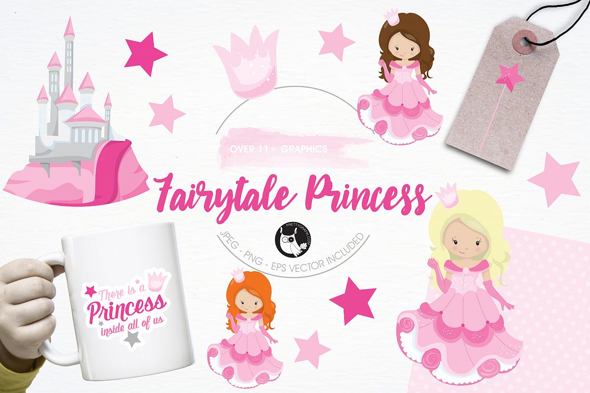 Fairytale prince graphics and illustrations example image 1