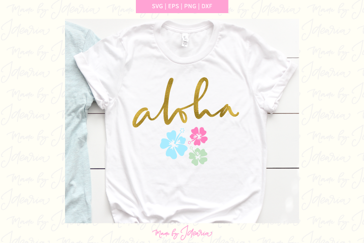 Aloha Svg, summer svg, hibiscus svg, beach svg, svg files example image 1
