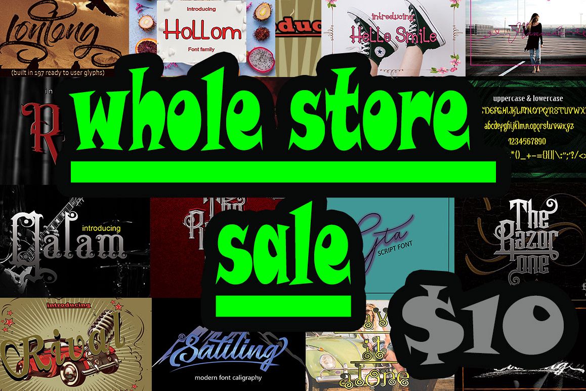 whole store sale example image 1