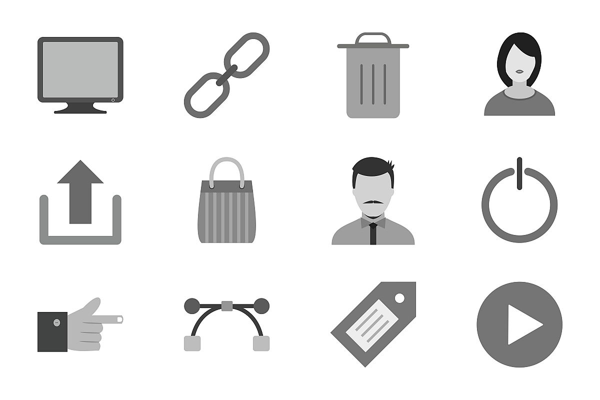 Set Of Multimedia Icons example image 1