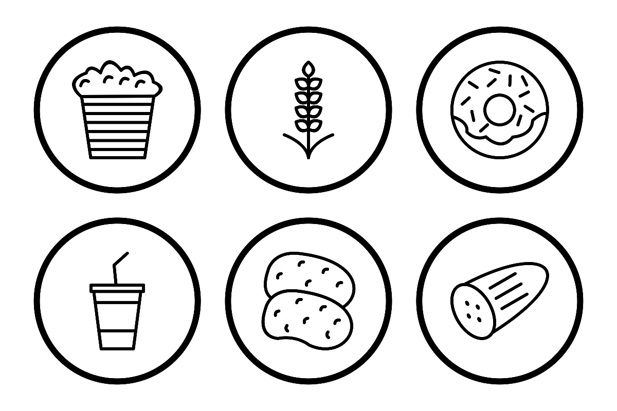 Set Of Food Icons example image 1