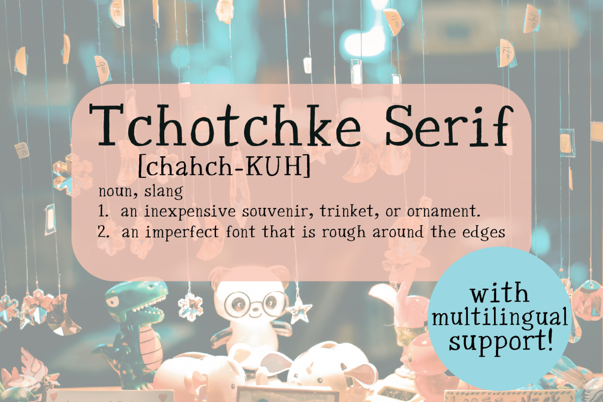 Tchotchke Serif example image 1