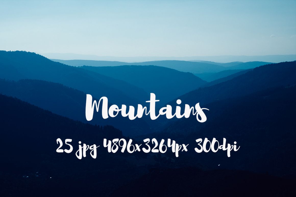 Mountains Pack example image 1